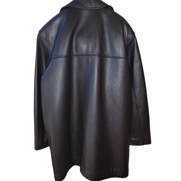 Danier leather pea coat - Picture 5 of 7